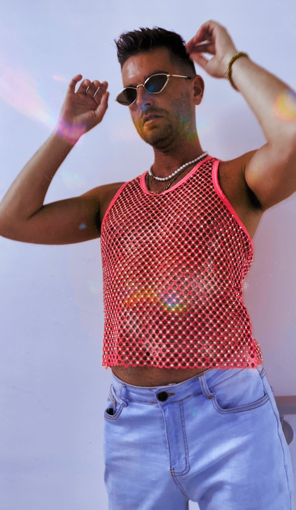Hot MeSSH Tank (Pink)