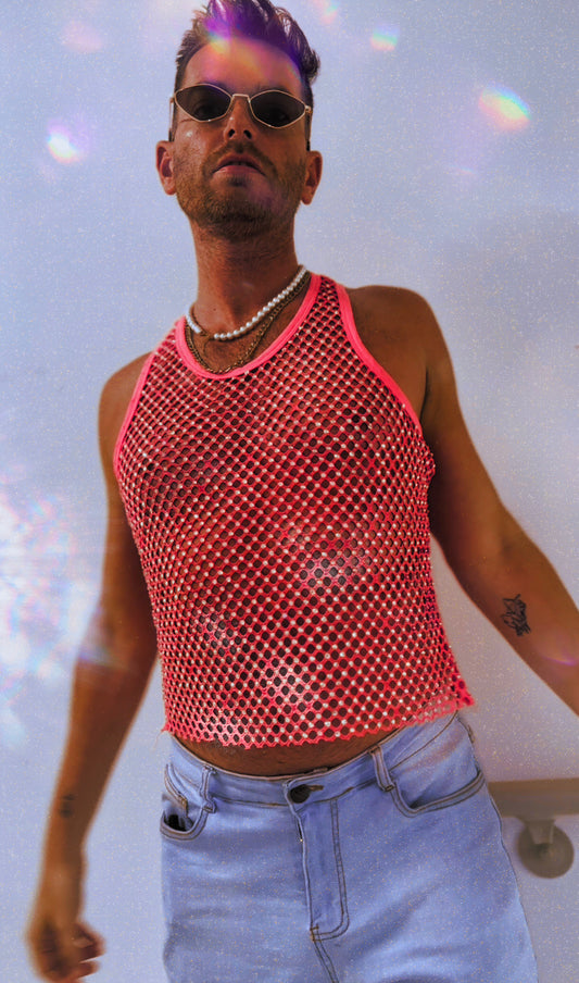 Hot MeSSH Tank (Pink)